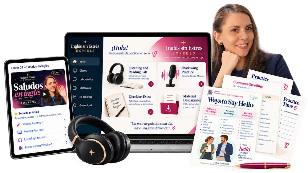 Contenido disponible dentro del Club VIP de Inglés con Cindy